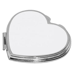 Compact Mirror - Deluxe Classic Gold - Heart