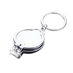 Sublimation Metal Keyring - Nail Clipper / Bottle Opener