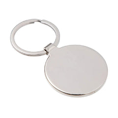 Sublimation Metal Keyring - Slim Round
