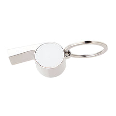 Sublimation Metal Keyring with Whistle