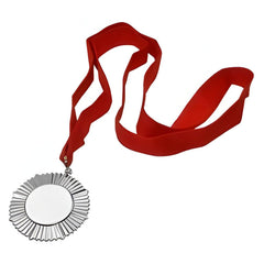 Sublimation Medal with Ribbon - Ornate Style