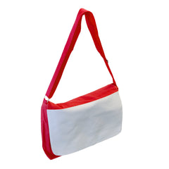 Sublimation Shoulder Bags - Medium - Black/Red