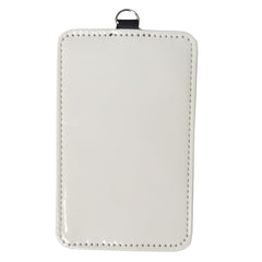 PU Sublimation Card Holder with Clip