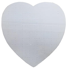 Heart Cardboard Sublimation Jigsaw Puzzle