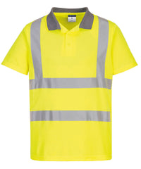 Eco Hi-vis short sleeve polo (EC10)