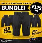 10x Cargo Workwear Shorts Bundle - Summer Workwear