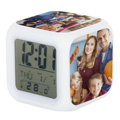 Sublimation Digital Alarm Clock – Colour Changing with Printable Inserts