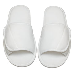 Sublimation Hotel Slippers – White with Velcro Strap