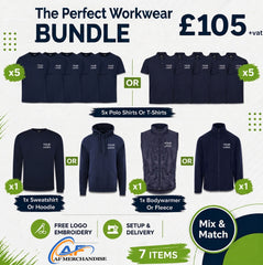 The Perfect Workwear Bundle - 7-Piece Custom Branded Winter Kit