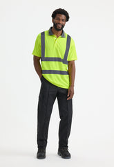 Hi Vis Short Sleeve Polo Shirt