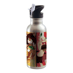 Water Bottles - Integrated Straw - 600ml