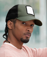 Appliqué patch 5-panel trucker