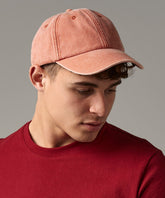 Low-profile vintage cap
