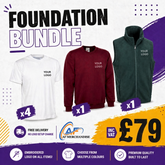 Foundation Workwear Bundle - T-Shirts, Sweatshirts & Fleece Gilet