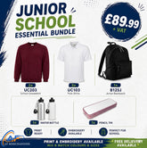 Junior School Essential Bundle - Kids' Custom Printed & Embroidered Uniform Kit