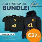 Mini Start Up Bundle - Custom Polo/T-Shirt & Hoodie Set