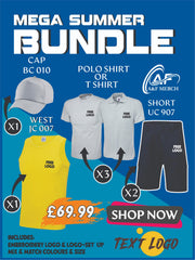 Mega Summer Bundle Bundle WIth Premium Custom Printing & Embroidery