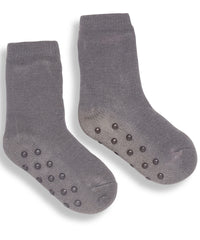 The kids Ribbon luxury Eskimo-style fleece socks