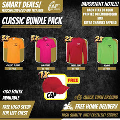 Personalised Custom Printed/Embroidered Workwear Bundle Uniform Staff Business