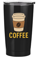 Personalised Custom Printed Mugs Stainless Steel School Gym Travel Tumbler