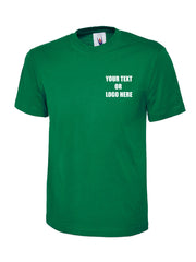 50X Custom Printed Classic T-Shirts Bundle Personalised Custom Embroidered/