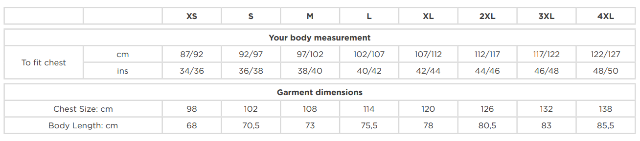 Size Guide