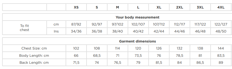Size Guide
