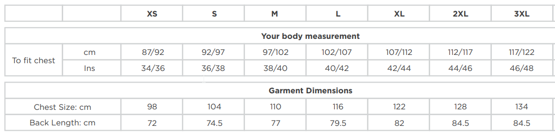 Size Guide