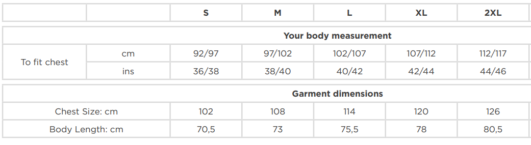 Size Guide