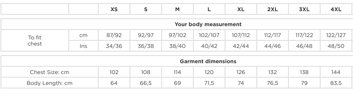 Size Guide