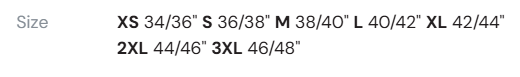Size Guide