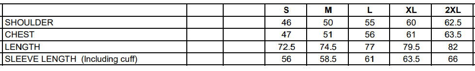 Size Guide