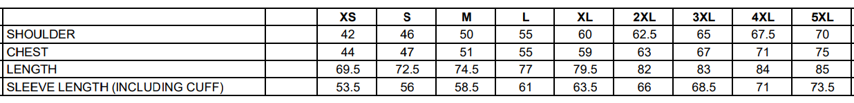 Size Guide