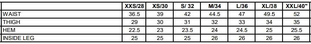 Size Guide