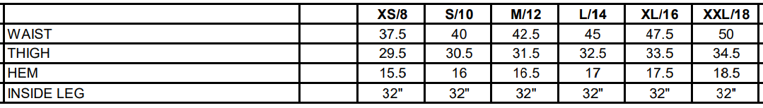 Size Guide