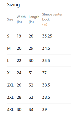 Size Guide