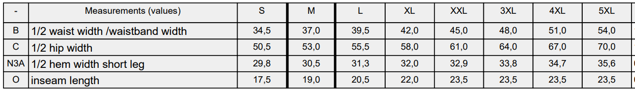 Size Guide
