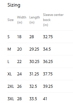 Size Guide