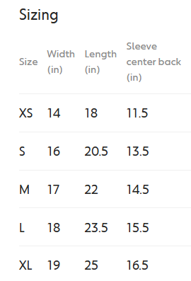 Size Guide