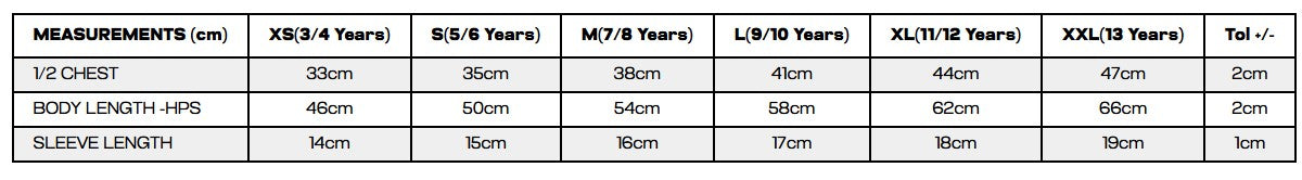 Size Guide