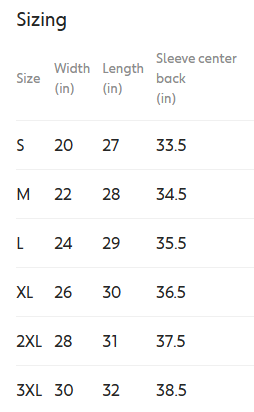 Size Guide