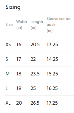 Size Guide