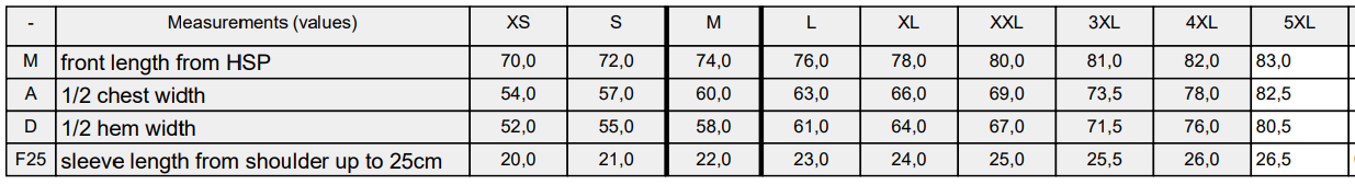 Size Guide