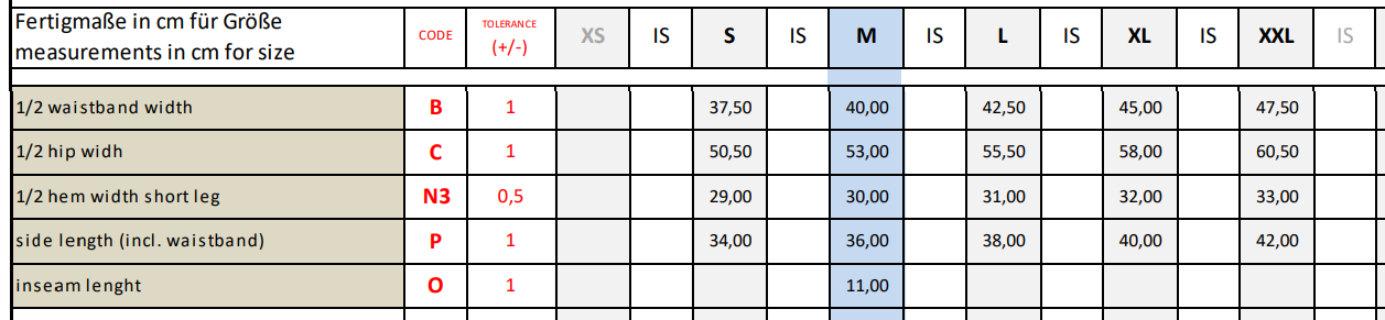 Size Guide
