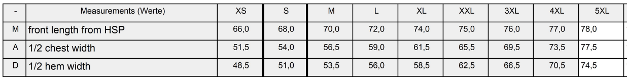 Size Guide