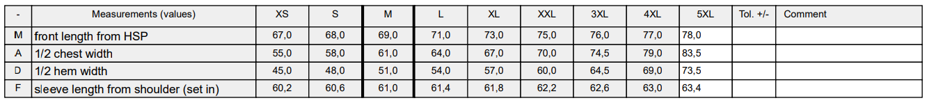 Size Guide