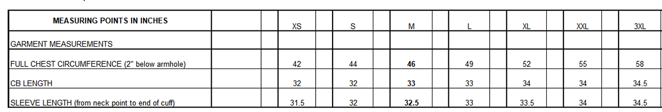 Size Guide