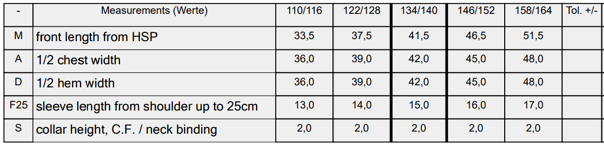 Size Guide