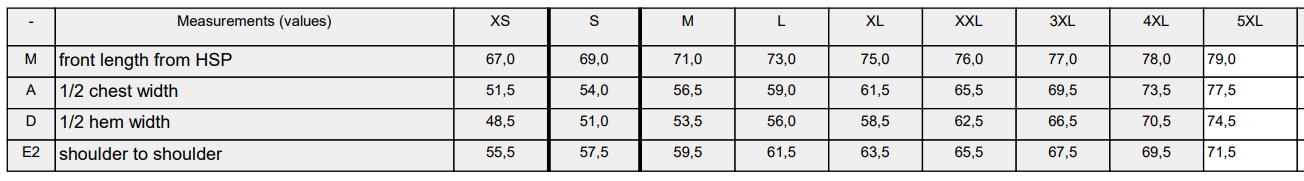 Size Guide