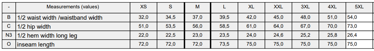 Size Guide